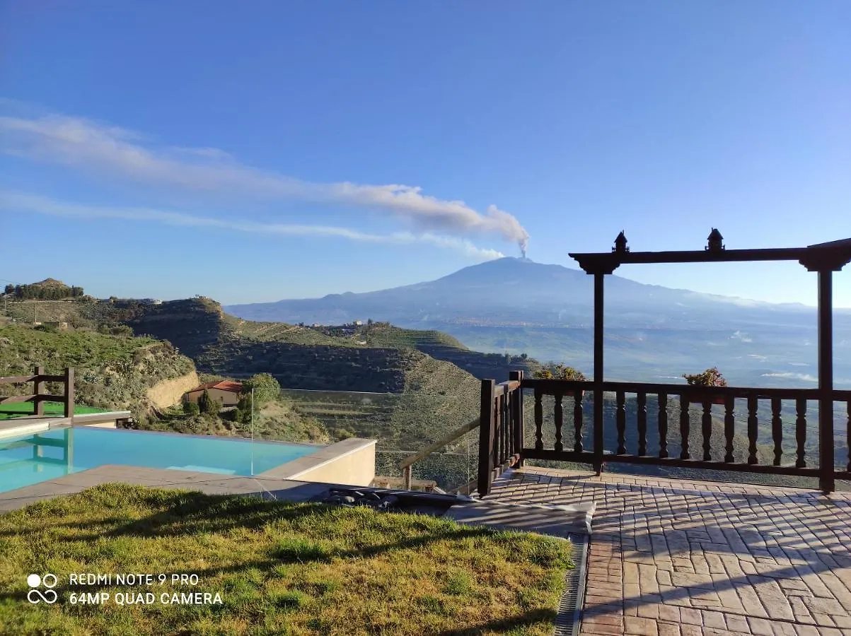 Balcone Sull'Etna Casa Biondi Villa Centuripe Italien